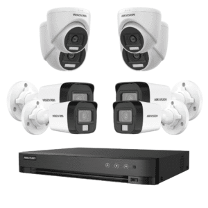 باقة 8 كاميرات مراقبة هيكفيجن 4K