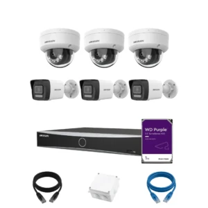 باقة 6 كاميرات اي بي - 6 CAM IP Bundle