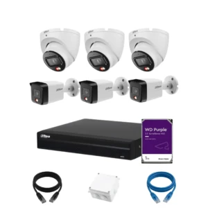 باقة 6 كاميرات مراقبة دهوا 6 ميجابكسل - dahua 6 cam 6 mp bundle.png.png