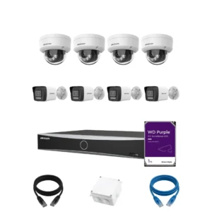 باقة 8 كاميرات اي بي - 8 CAM IP Bundle