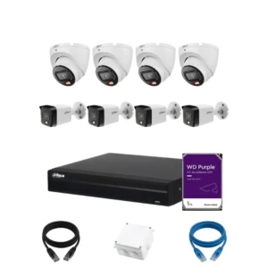 باقة 8 كاميرات مراقبة دهوا 6 ميجابكسل - dahua 8 cam 6 mp bundle.png.png